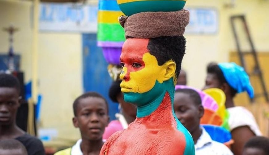 Chale Wote Street Festival in James Town, Accra, Ghana