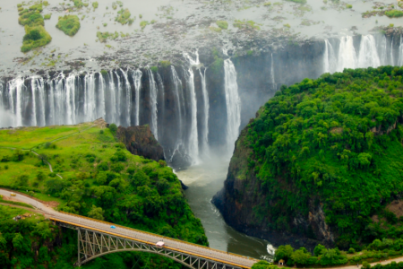 Victoria Falls - Victoria Falls also known as "Mosi oa-Tunya