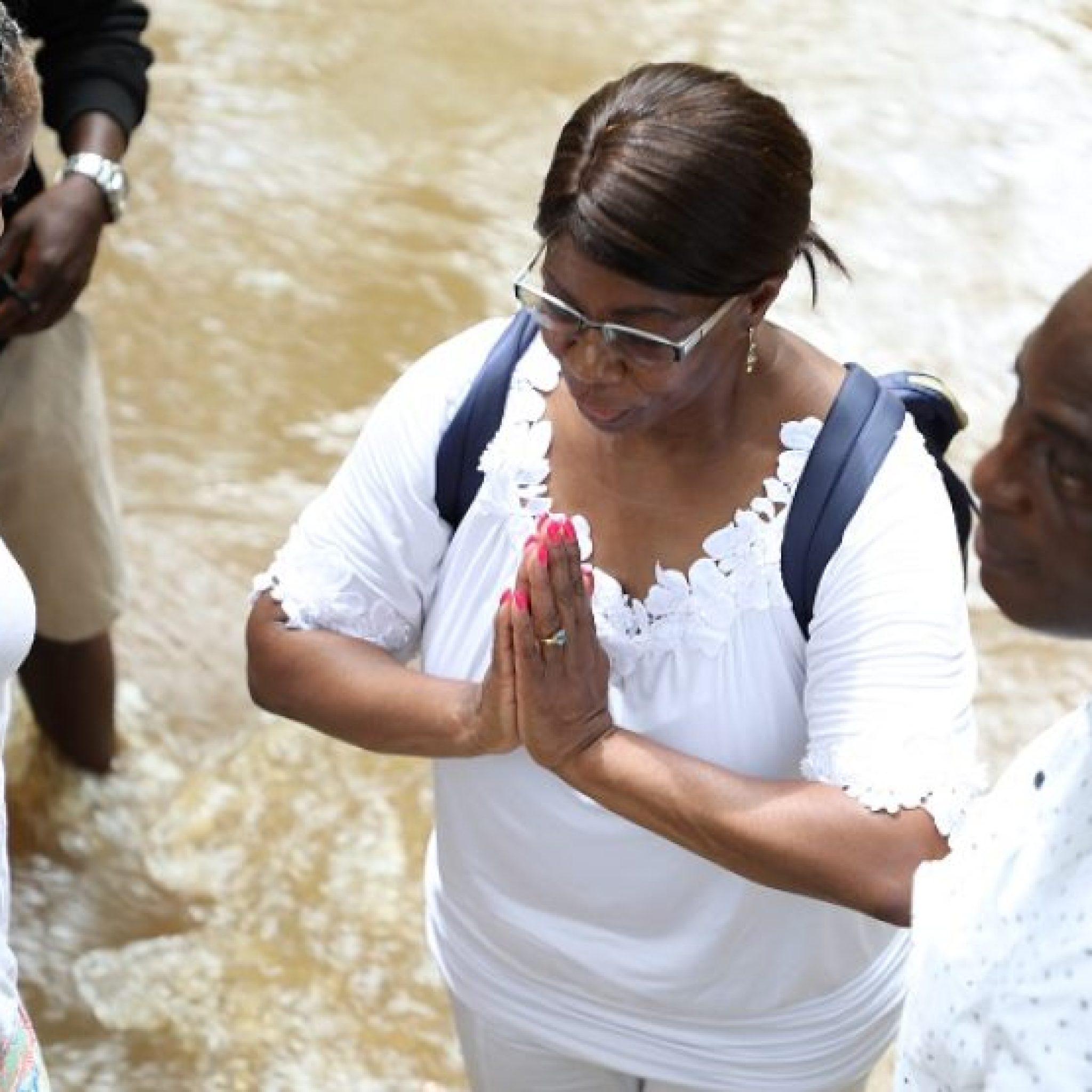 Prayer at Assin Manso