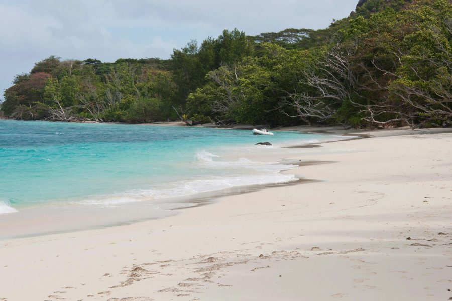 Anse Jose white sandy beaches